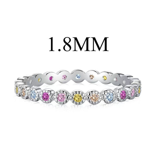 [Kismet Jewels ]Unique Scintillating Round Cut Daily Ring