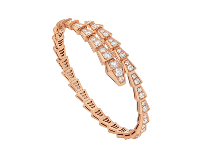 [Kismet Jewels ]SERPENTI BRACELET 6.8MM PINK GOLD DIAMOND