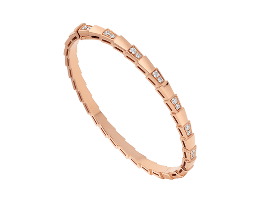 [Kismet Jewels ]SERPENTI SMALL BRACELET PINK GOLD DIAMOND