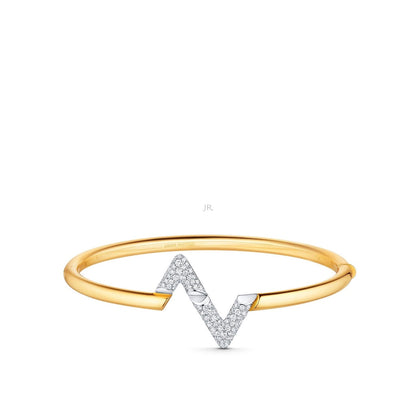 [Kismet Jewels ]VOLTE UPSITE DOWN GOLD DIAMOND BRACELET
