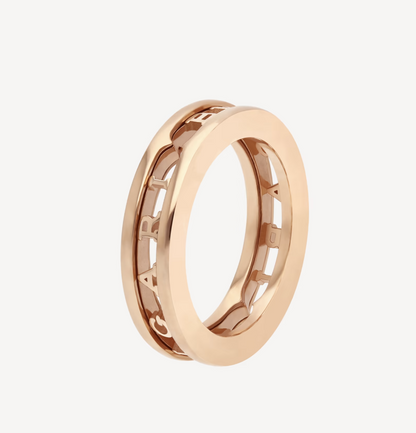 [Kismet Jewels ]ZERO 1 ONE-BAND WITH OPENWORK LOGO SPIRAL RING