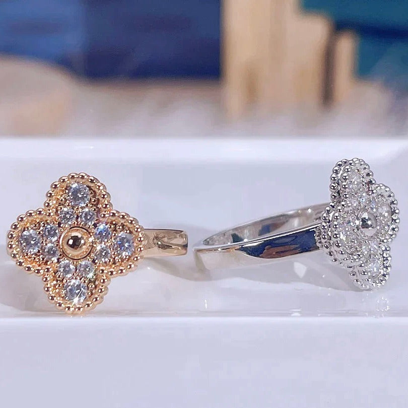 [Kismet Jewels ]CLOVER DIAMOND RING
