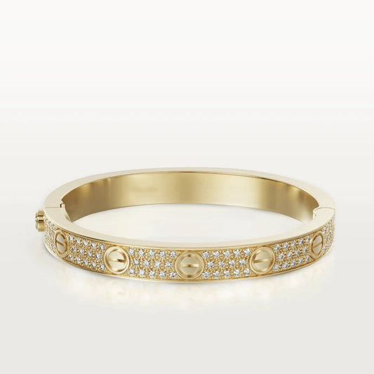 [Kismet Jewels ]LOVE BRACELET 6.1MM DIAMOND-PAVED