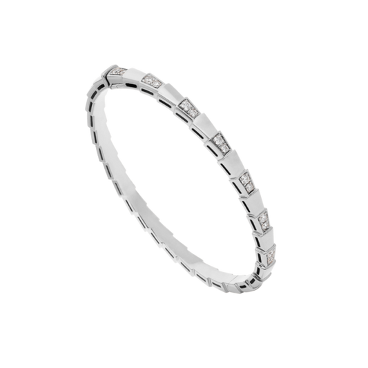 [Kismet Jewels ]SERPENTI BRACELET SILVER DIAMOND