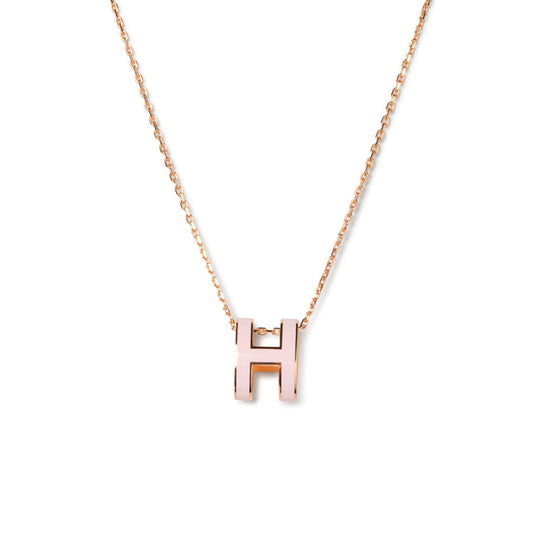 [Kismet Jewels ]POP H PEDANT PINK GOLD