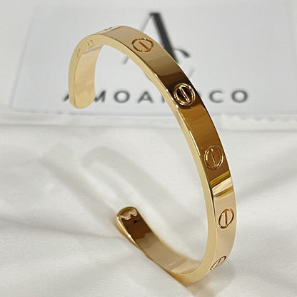 [Kismet Jewels ]LOVE BRACELET 6.1MM OPEN CUFF