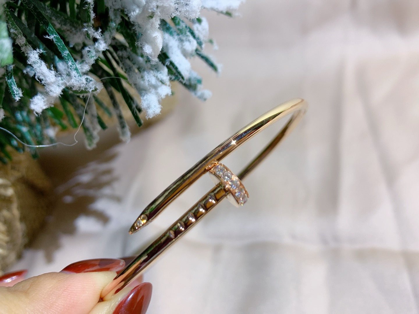 [Kismet Jewels ]JUSTE BRACELET 2.5MM DIAMONDS