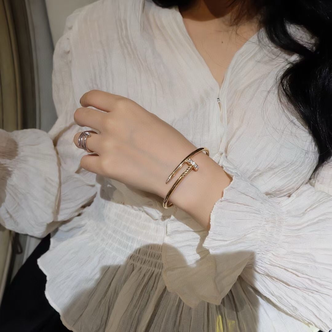 [Kismet Jewels ]JUSTE BRACELET 3.5MM DIAMONDS