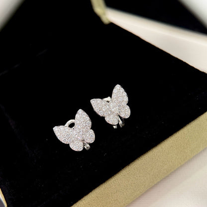 [Kismet Jewels ]BUTTERFLY ALL DIAMOND EARRINGS