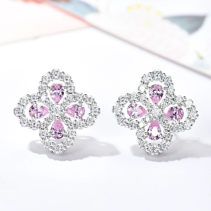 [Kismet Jewels ]LOOP EARRINGS FULL MOTIF DIAMOND 16MM