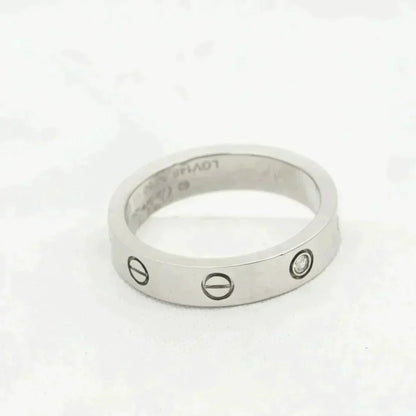 [Kismet Jewels ]LOVE RING 4MM 1 DIAMOND SILVER