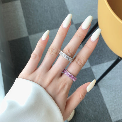 [Kismet Jewels ]Sparkling Full Heart Ring