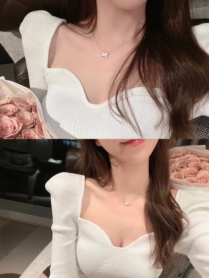 [Kismet Jewels ]JEUX DE NECKLACE 1 DIAMOND