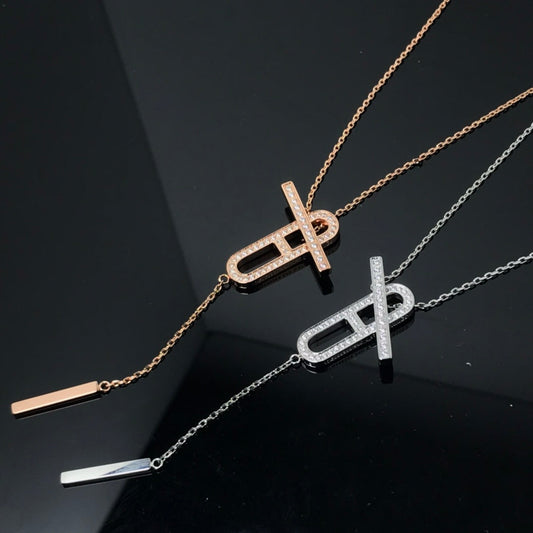 [Kismet Jewels ]HM NECKLACE PLATINUM ROSE GOLD DIAMOND