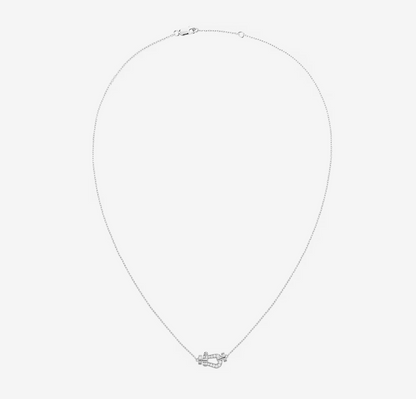 [Kismet Jewels ]FORCE 10 DIAMOND SILVER NECKLACE MINI MODEL