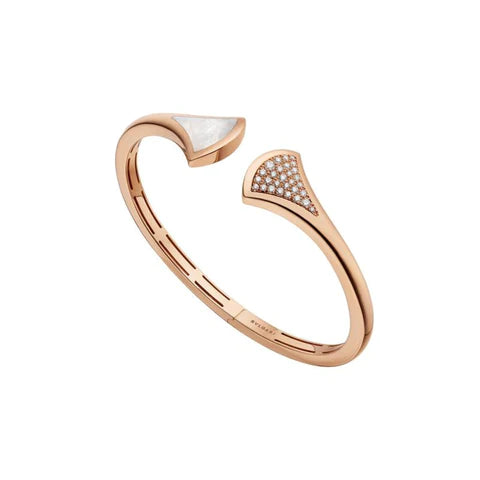 [Kismet Jewels ]DREAM BRACELET OPEN PINK GOLD MOP DIAMOND