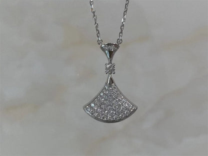 [Kismet Jewels ]DREAM NECKLACE SILVER FULL DIAMOND
