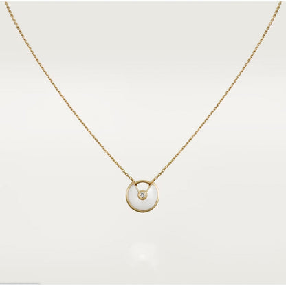 [Kismet Jewels ]AMULETTE ROSE GOLD MOP NECKLACE
