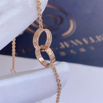 [Kismet Jewels ]LOVE BRACELET DOUBLE RING