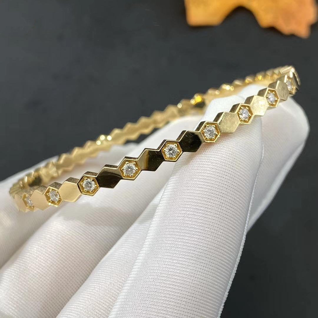 [Kismet Jewels ]BEE LOVE GOLD DIAMOND BRACELET