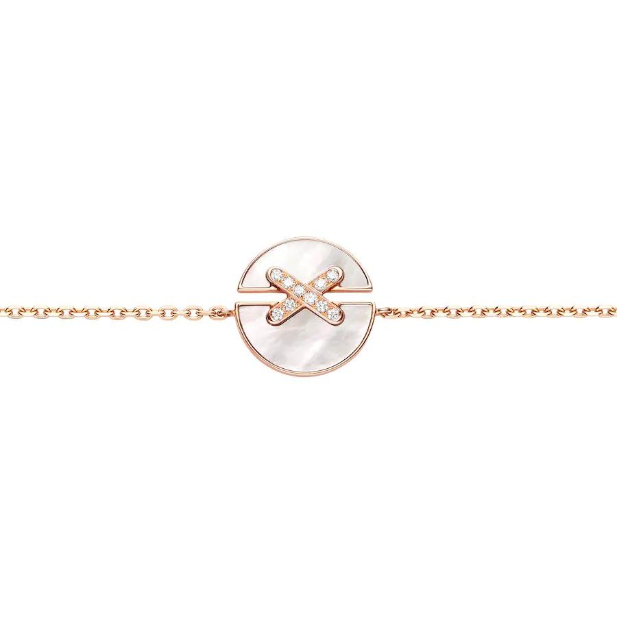 [Kismet Jewels ]JEUX DE BRACELET MOP PINK GOLD DIAMONDS