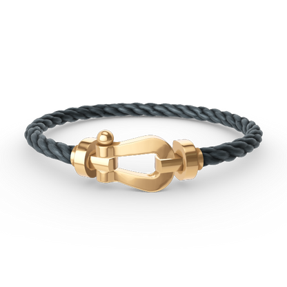 [Kismet Jewels ]FORCE LARGE HORSESHOE NO DIAMOND BRACELET GOLD