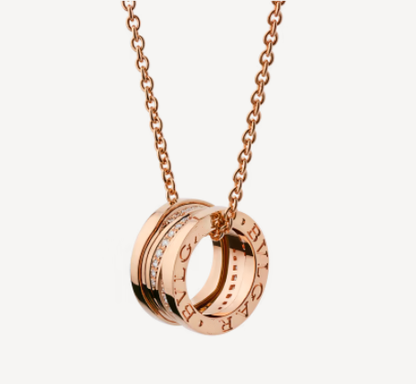 [Kismet Jewels ]ZERO 1 PINK GOLD DIAMOND NECKLACE
