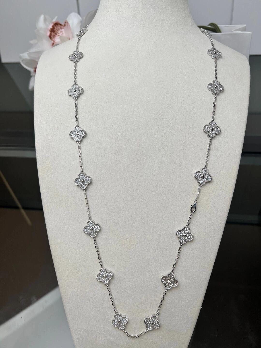 [Kismet Jewels ]CLOVER 20 MOTIFS DIAMOND SILVER