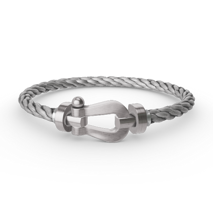 [Kismet Jewels ]FORCE LARGE HORSESHOE NO DIAMOND BRACELET SILVER