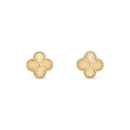 [Kismet Jewels ]CLOVER MEDIUM 1 MOTIFS LASER EARRINGS