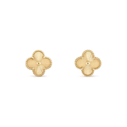 [Kismet Jewels ]CLOVER MEDIUM 1 MOTIFS LASER EARRINGS
