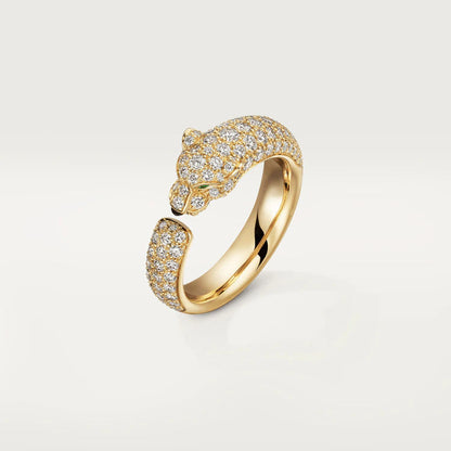 [Kismet Jewels ]PANTHERE PINK GOLD DIAMOND RING